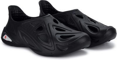 leecook Men Clogs(Black , 9)