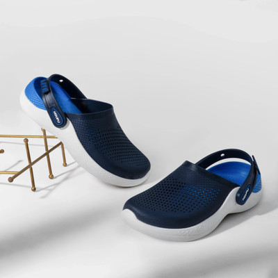 Houfu Men Clogs(Blue , 9)