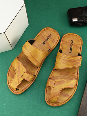 PROVOGUE Men Sandals(Tan , 10)