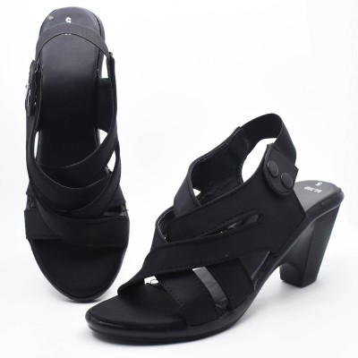 IndiForce Women Black Heels