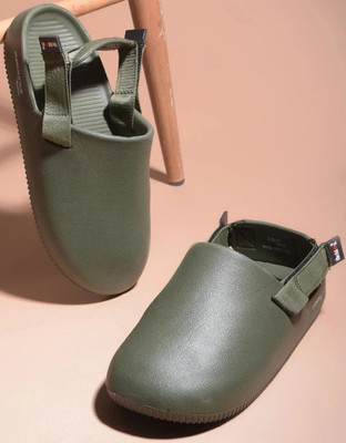 action ONTC-20 Men Clogs(Olive , 7)