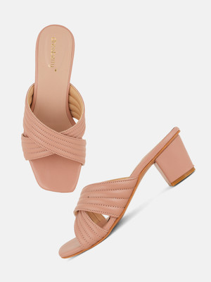 Dressberry Women Heels(Pink , 7)