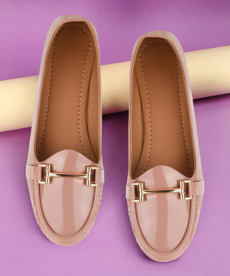 SHIPEE Women Flats(Pink , 7)