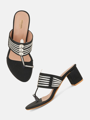 ANOUK Women Heels(Black , 5)