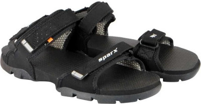 Sparx SS 119 Men Sandals(Black, Black , 9)
