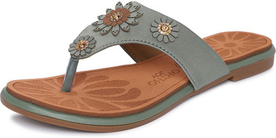 ORTHO JOY Women Casual(Grey , 9)