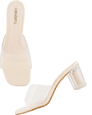 Dressberry Women Heels(Khaki , 3)