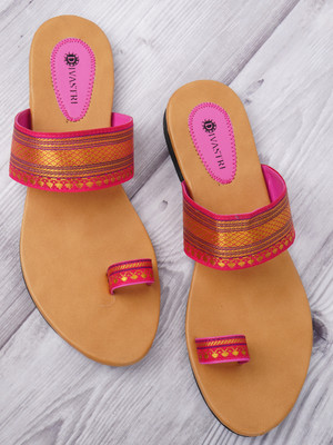 Divastri Women Flats(Pink , 7)