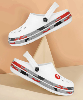 Aqualite Comfort, Anti-Skid Men Clogs(White , 6)