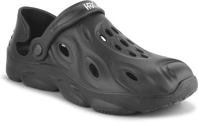 HRX by Hrithik Roshan Men Clogs(Black , 8)