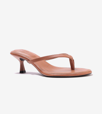 Pair-Ie Tales Women Heels(Brown , 4)