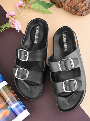 Fashion Melody Women Flats(Black , 4)