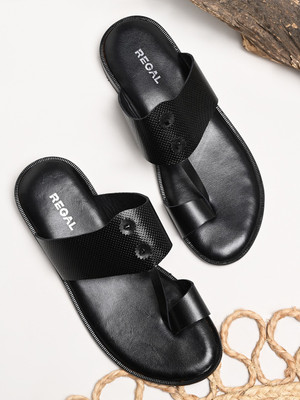 REGAL Men Sandals(Black , 11)