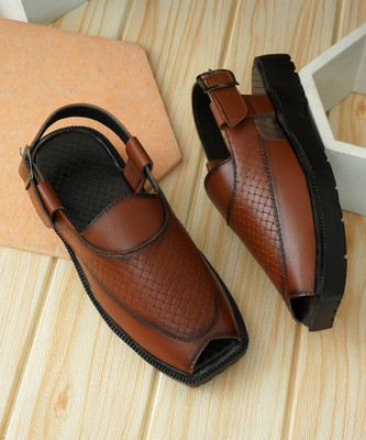 Biggie Men Sandals(Tan , 9)