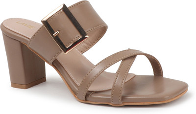 LAVIE Women Heels(Brown , 4)