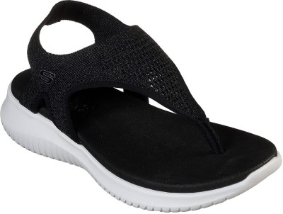 Skechers Women Sports Sandals(Black , 5)