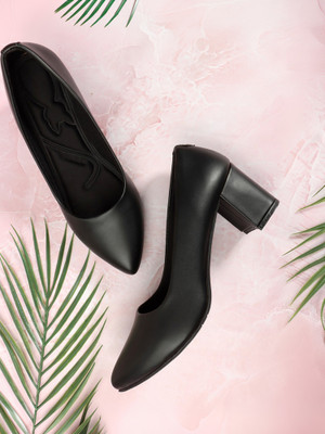 Denill Women Heels(Black , 7)