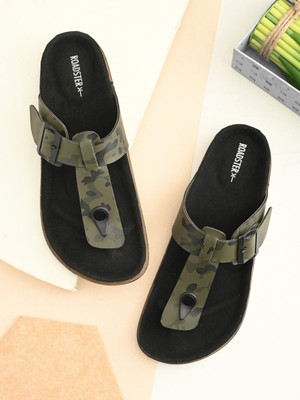 Roadster Men Casual(Olive , 11)