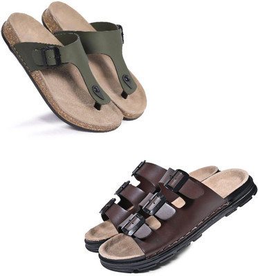 Walkivo Men Sandals(Multicolor , 9)