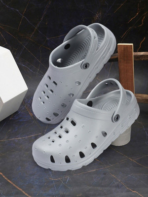 Roadster Men Clogs(Grey , 9)