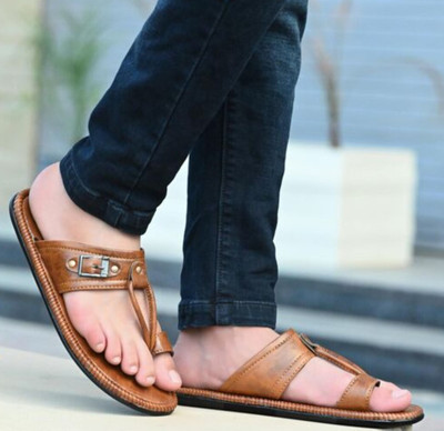Gautam ji Men Casual(Tan , 10)