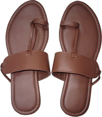 XiZUii Women Flats(Brown , 7)