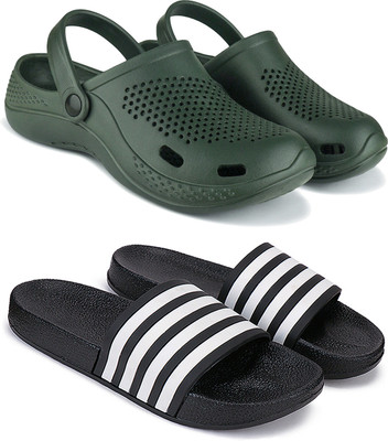 ORICUM Men Clogs(Multicolor , 8)