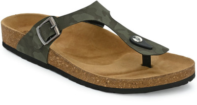 SHENCES Men Sandals(Olive , 9)
