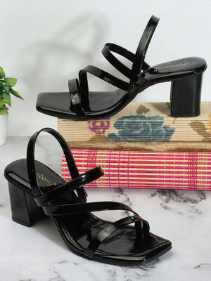 Dressberry Women Heels(Black , 3)