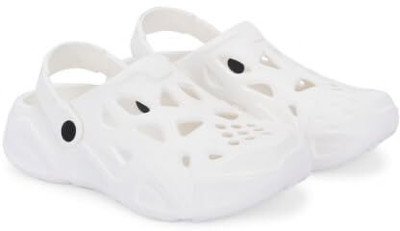 Footsace Men Clogs(White , 8)