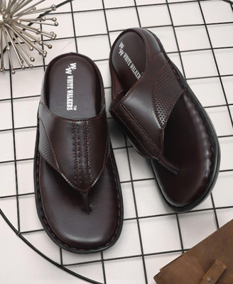 WHITE WALKERS Men Flats(Brown , 7)