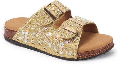 ANOUK Women Flats(Gold , 4)