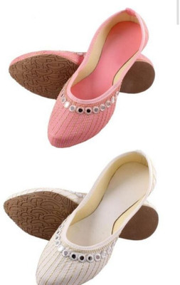ZIYARAT COLLECTION Women Casual(Pink, White , 4)
