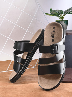 KILLER Men Sandals(Black , 10)