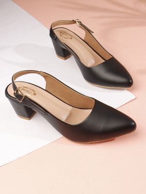 Denill Women Heels(Black , 5)