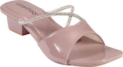 legsgo Women Heels(Pink , 11)