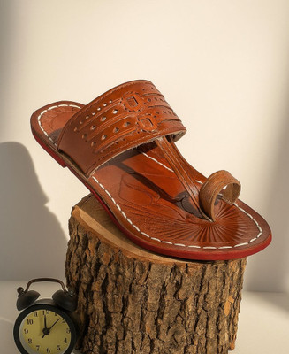 Kolhapuri Men Sandals(Brown , 10)