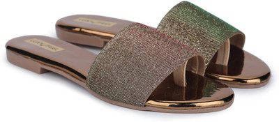 luxyfeel Women Flats(Copper , 3)