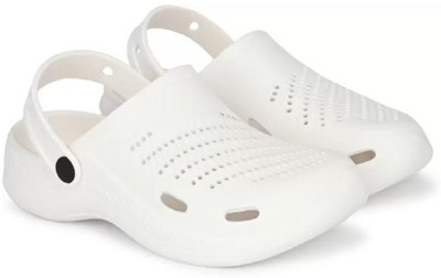 ORICUM Men Clogs(White , 10)