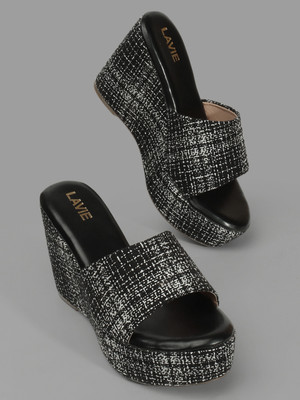 LAVIE Women Heels(Black , 8)