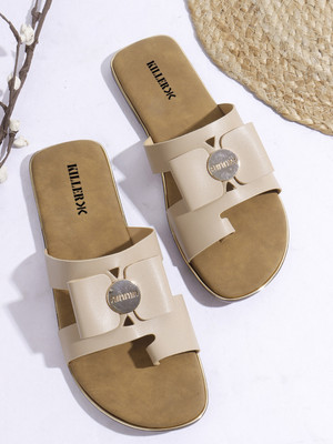 KILLER Women Flats(Beige , 3)