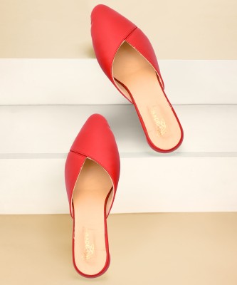 Padvesh Women Red Heels