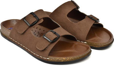 MKS Men Sandals(Brown , 10)
