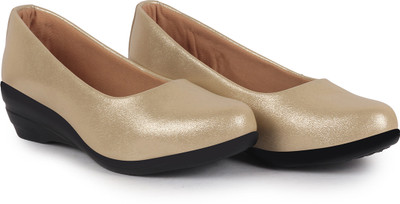 FAUSTO Women Bellies(Gold , 8)