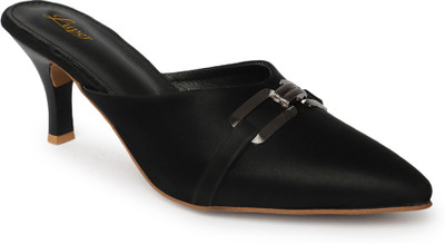 LUPER Women Heels(Black , 5)