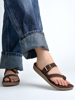 SHOETOPIA Women Flats(Brown , 6)