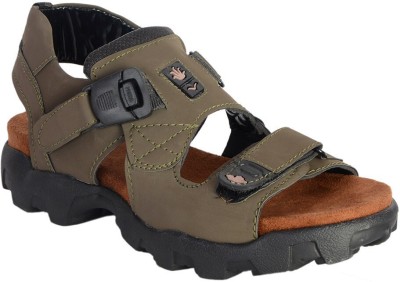 Royal Cruzz Men Sports Sandals(Olive , 11)