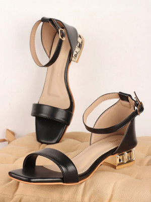LAVIE Women Heels(Black , 3)