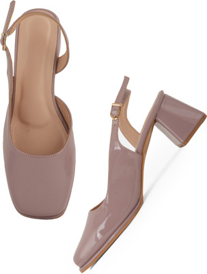 CHEMISTRY Women Heels(Purple , 4)