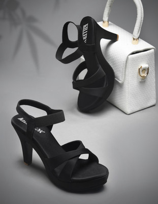 KILLER Women Heels(Black , 5)